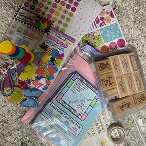 Scrapbooking crafting‎ lot